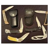 6pc Pocket Knives