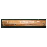 Fly Fishing & Casting Rod w/ Hooks & Case