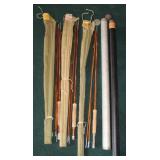 3 South Bend Fly Fishing Poles w/ Cases