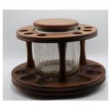 Pipe Stand & Tobacco Jar