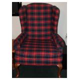 Vintage Re-Upholstered Vintage Arm Chair