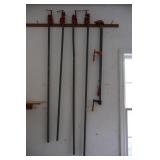 5pc Pipe Clamps