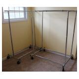 Double & Single Rolling Racks