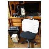 Assorted Office Suplies, Chair, Etc - NOT DESK