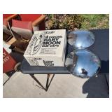 Mr Gasket Co Baby Moon Hubcaps - Read Details