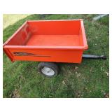 Yard Cart Garden Dump Trailer - Read Details