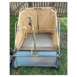 Parker Hitch-N-Sweep Pull Behind Leaf Collector
