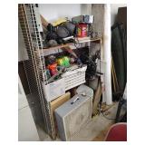 Shelf, Contents, & More(Right Side of Garage)