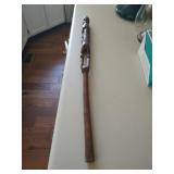 African Carved Walking Stick