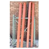 Metal Pallet Rack on Wheels