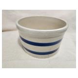 Blue Striped Crock