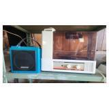 Vtg.. Humidifier, Vtg.. 8 Track Stereo Player
