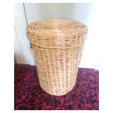 Wicker Clothes Hamper 24" Tall