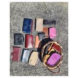 Assortment of Wallets/Checkbook