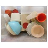 Tote of Food Storage Containers