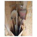 Yard Tools and Bungee Straps