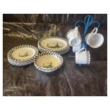 Alco Industries Lighthouse Dishware 10 pc. Set