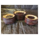 Faltzgraff 8 Plates, 16 saucers