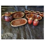 Hull Pottery 13pc.