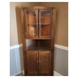 Vintage Corner Cabinet 33