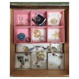 Drawer of Brooches and Pins