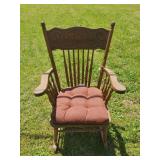 Vintage Rocking Chair with Cushion 23