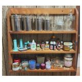 Vintage Shelf with Contents 27