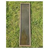 Decorative Window Pane 50"x12"