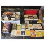 Vintage 8 Tacks, VHS, and CD