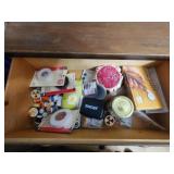 Drawer of Sowing Supplies