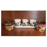 Herb Planter and Decorative Buckets