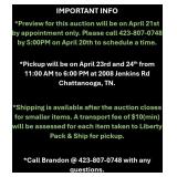 Auction Info