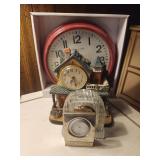 Assortment of Clocks 4 Total