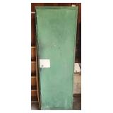 Green Metal Cabinet Contents Not Included