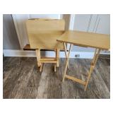 Set of Four Folding Tables 19