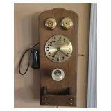 Sessions United Telephone Style Wall Clock