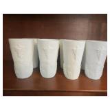 Vintage Harvest Grape Drinking Glasses 8pc.