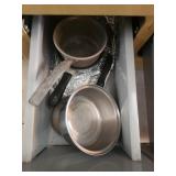Assortment of Pots and Pans