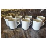 7 Chromatics Blue Stoneware Mugs