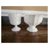 Vintage E.O. Brody Pedestal Bowls
