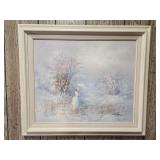 Victorian Lady Oil Painting By Walten 26