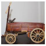 Vtg Hand Made Western Sierra Madre Mining Wagon