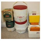 7pc. Vintage Cooler Collection