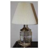 Vintage Nautical Lantern Brass Table Lamp