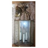 Vintage MC Feiss Brass Chandelier