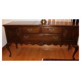 Vtg Ethan Allen Georgian Court Cherry Sideboard