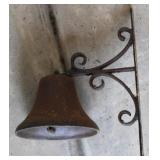 Vintage Cast Iron Wall Hanging Door Bell