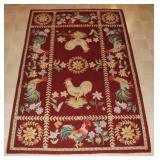 Kitchen Rooster Area Rug