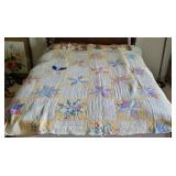 8 Point Star Queen Yankee Stitch Quilt