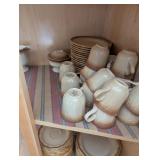 Collection of Mikasa Whole Wheat Dishes